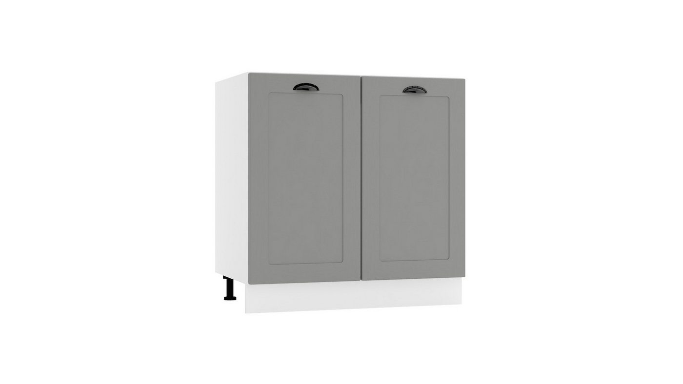 ROYAL24_MARKT Spülenunterschrank - D80ZL P/L (S1500/16) - ADELE - Praktische Küchenlösung (Küchen Spülenunterschrank, 1-St., D80ZL P/L) Zeitlos - Exklusiv - Top Qualität von ROYAL24_MARKT