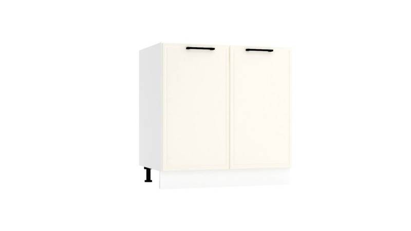 ROYAL24_MARKT Spülenunterschrank - D80ZL P/L (S1800/35) - EMILY - Praktische Küchenlösung (Küchen Spülenunterschrank, 1-St., Premium - EMILY) Edle Stoffe - Schickes Design - Top Verarbeitung von ROYAL24_MARKT