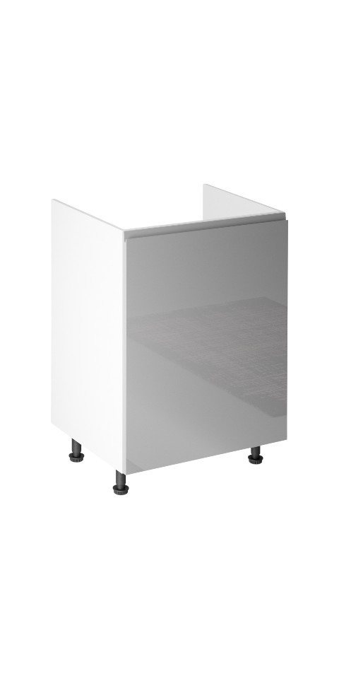 ROYAL24_MARKT Spülenunterschrank - Optimale Raumnutzung mit fließendem Spülendesign (Spülenunterschrank, 1-St., Aspen - D60Z P/L) Top Qualität - Modernes Design - Feinste Materialien. von ROYAL24_MARKT