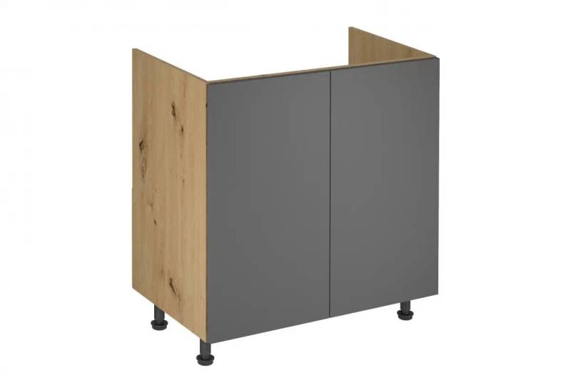 ROYAL24_MARKT Spülenunterschrank - Perfekte Basis für Ihre Spüle. (Küche Spülenunterschrank, 1-St., Langen - D80Z) Zeitlos - Exklusiv - Top Qualität. von ROYAL24_MARKT