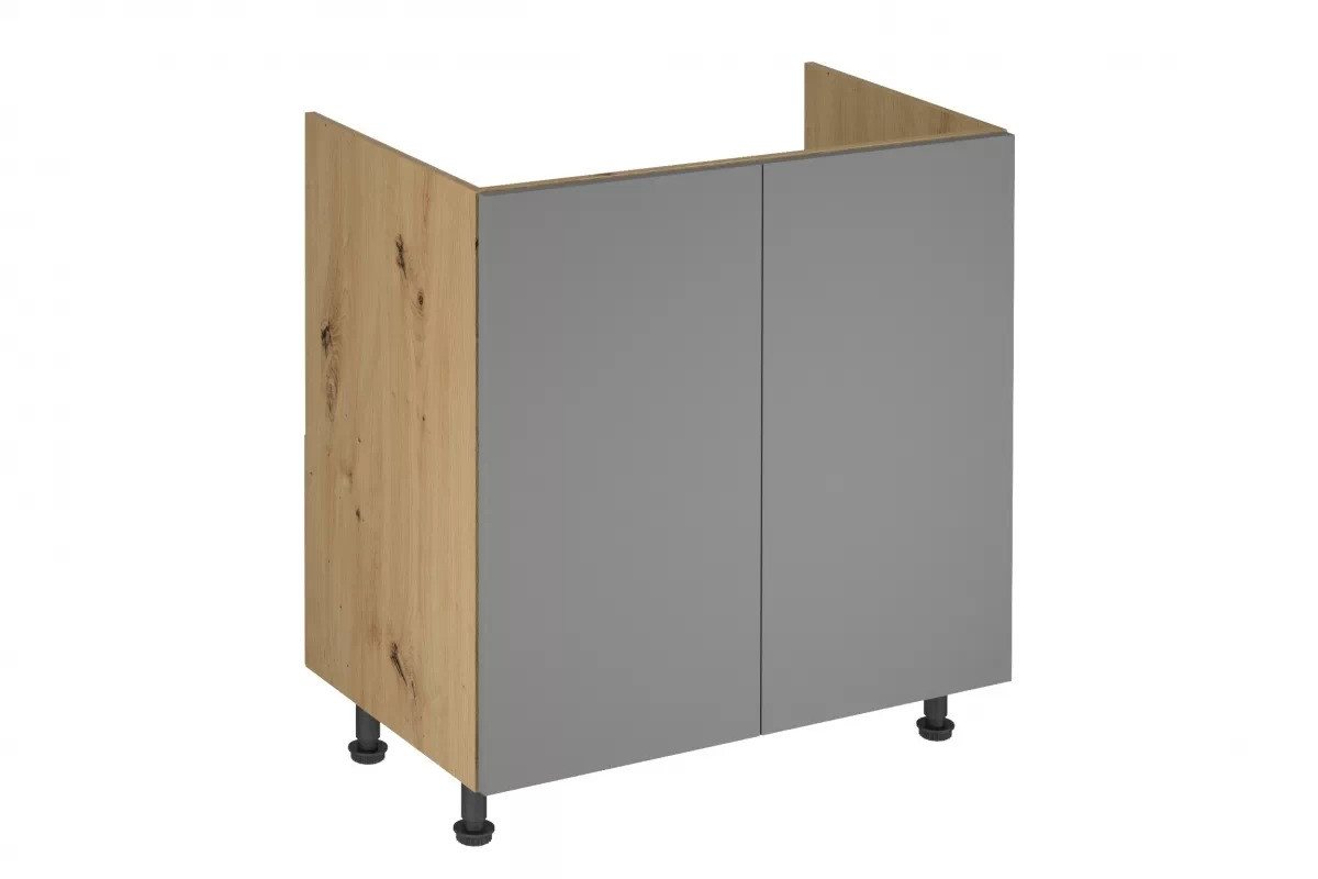 ROYAL24_MARKT Spülenunterschrank - Perfekte Basis für Ihre Spüle. (Küche Spülenunterschrank, 1-St., Langen - D80Z) Zeitlos - Exklusiv - Top Qualität. von ROYAL24_MARKT