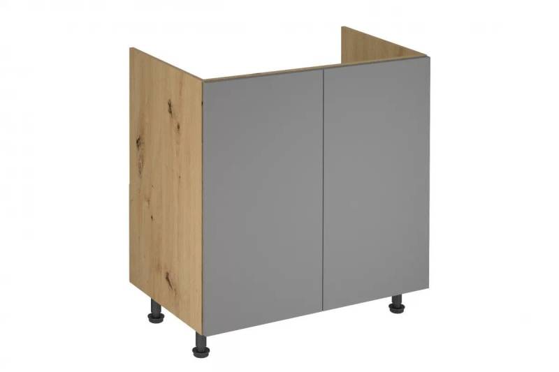 ROYAL24_MARKT Spülenunterschrank - Perfekte Basis für Ihre Spüle. (Küche Spülenunterschrank, 1-St., Langen - D80Z) Zeitlos - Exklusiv - Top Qualität. von ROYAL24_MARKT