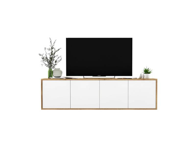 ROYAL24_MARKT TV-Schrank - Modernes Design trifft auf Eleganz und Funktionalität 150 cm (TV-Schrank, 1-St., Premium - Apollo) Premium – Elegant – Präzise. von ROYAL24_MARKT