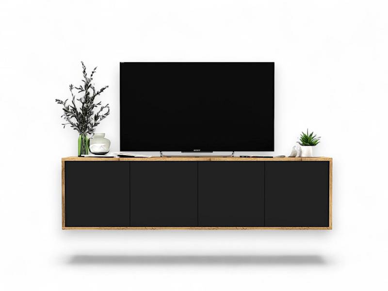 ROYAL24_MARKT TV-Schrank - Modernes Design trifft auf Eleganz und Funktionalität 150 cm (TV-Schrank, 1-St., Premium - Apollo) Premium – Elegant – Präzise. von ROYAL24_MARKT