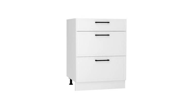 ROYAL24_MARKT Unterschrank -D60S3 (S1800/27) - EMILY - 3 Schubladen für effiziente Organisation (Küchen Unterschrank, 1-St., Premium - EMILY) Beste Güte - Innovativ - Modern von ROYAL24_MARKT