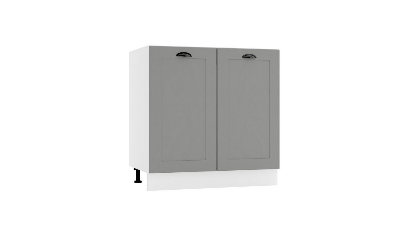 ROYAL24_MARKT Unterschrank - D80 (S1500/14) - ADELE - Elegante Stauraum Idee (Küchen Unterschrank, 1-St., Premium - ADELE) Edle Stoffe - Schickes Design - Top Verarbeitung von ROYAL24_MARKT