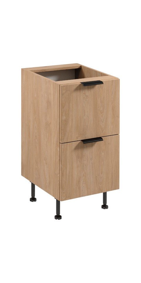 ROYAL24_MARKT Unterschrank - Maximale Raumnutzung in Ihrer Küche. (Küche Unterschrank, 1-St., Premium - Sorento D45S2 AX) Hochwertig - Modern - Exklusiv. von ROYAL24_MARKT