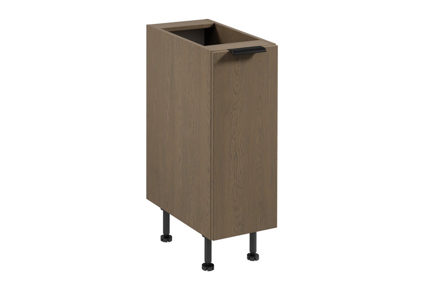 ROYAL24_MARKT Unterschrank - Mehr Platz für Ihre Küchenutensilien. (Küche Unterschrank, 1-St., Premium - Sorento Dunkle Eiche - D30 P/L) Edles Design - Top Material - Hochwertig. von ROYAL24_MARKT