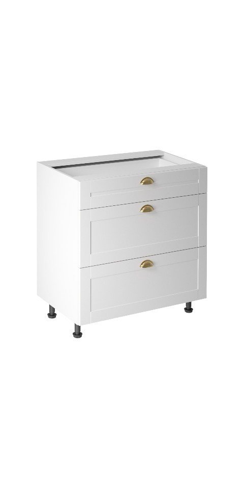 ROYAL24_MARKT Unterschrank - Optimieren Sie den Organisationsraum (Unterschrank, 1-St., Linea - D80S3) Top Materialien - Zeitloser Stil - Beste Verarbeitung. von ROYAL24_MARKT