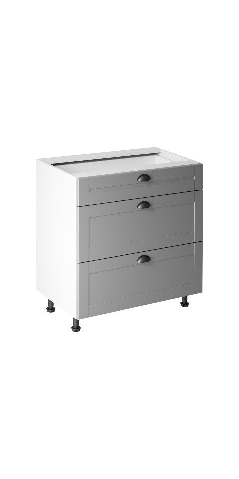 ROYAL24_MARKT Unterschrank - Optimieren Sie den Organisationsraum (Unterschrank, 1-St., Linea - D80S3) Top Materialien - Zeitloser Stil - Beste Verarbeitung. von ROYAL24_MARKT