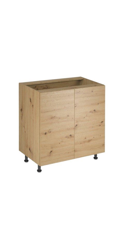 ROYAL24_MARKT Unterschrank - Robuster Unterschrank für langlebige Nutzung (Unterschrank, 1-St., Langen - D80) Top Materialien - Zeitloser Stil - Beste Verarbeitung. von ROYAL24_MARKT