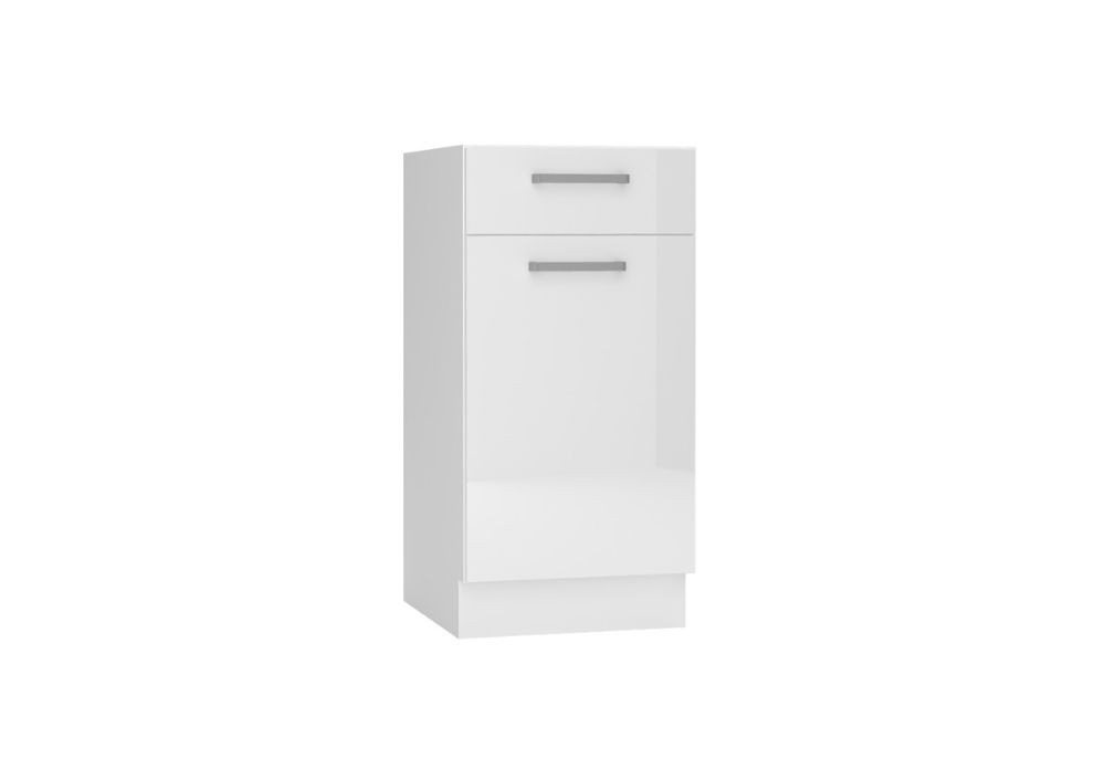ROYAL24_MARKT Unterschrank - VITA - Funktionale Lösung für täglichen Bedarf (Küchen Unterschrank, 1-St., Premium - VITA D40S1 P/L) Top Stoffe - Exklusiv - Hochwertig von ROYAL24_MARKT