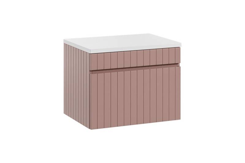 ROYAL24_MARKT Waschbeckenunterschrank - Iconic Rose I - 60 cm (Waschbeckenunterschrank, 2-St., Premium - Iconic Rose I) Modern – Fein – Exzellent von ROYAL24_MARKT