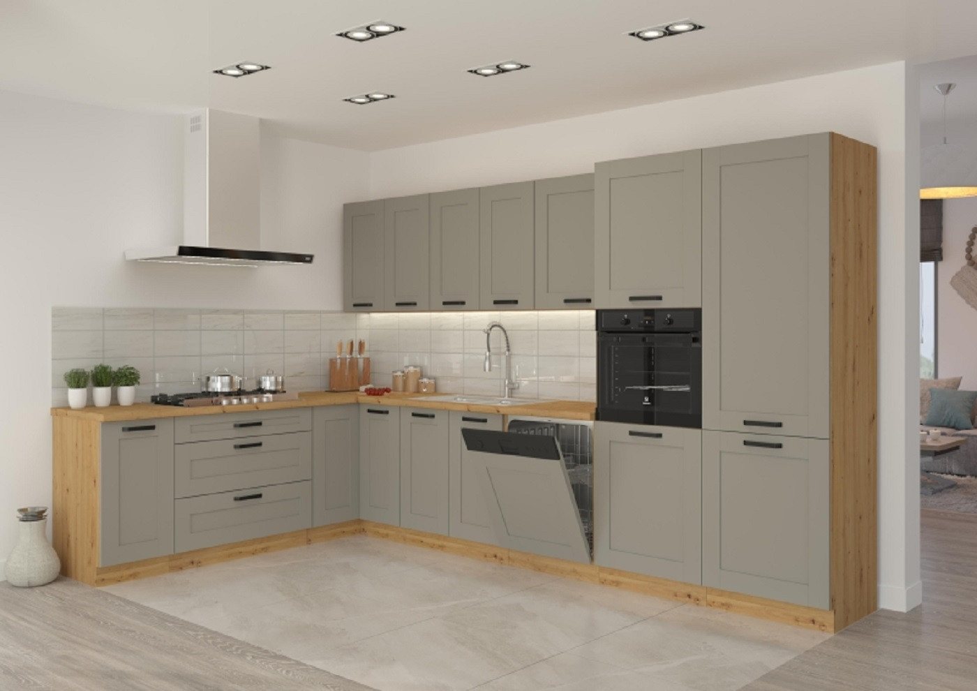 ROYAL24_MARKT Winkelküche - Neue Wohnideen / Entdecken Sie unser Sortiment, Hohe Qualität - Hochwertige Materialien - Modernes Design. von ROYAL24_MARKT