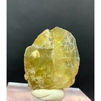 Natürlicher Seltener Gelber Titanit Sphen Kristall Aus Der Shigar Mine Skardu Pakistan 63 Ct, Größe 32 X 25 14 Mm von ROYALMINERALSHOP