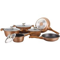Set kochgeschirr 6 pfannen - braun von ROYALTY LINE
