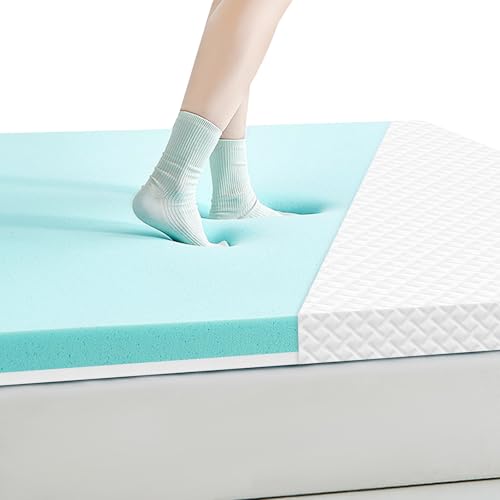 ROYGBIV Topper 140x200cm– Matratzen Topper mit H2/H3 Härte, Gel Topper für Komfort und Druckentlastung, Bett Topper 7 cm Höhe, vielseitiger Mattress Topper für erholsamen Schlaf von ROYGBIV