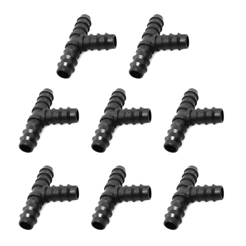 Gartenschlauchverbinder, Tropfbewässerungsschlauchverbinder, Tropfbewässerung, Schlauchverbinder, Schlauchanschluss, Schlauchendstopper, Gartenschlauchverbinder, 8 Stück Gartenschlauchverbinder, Tropfbewässerungsschlauchverbinder, Tropfbewässerung, Schlauchverbinder, Schlauchanschluss, Schlauchendstopper, Gartenschlauchverbinder, 8 Stück von ROYJJ