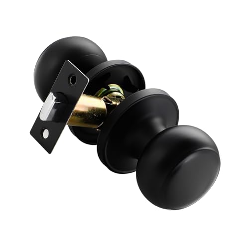 Praktische, stabile Edelstahltür mit ergonomischen, runden Knaufdesigns für einfache Bedienung, einfache Installation, Türbeschläge Praktische, stabile Edelstahltür mit ergonomischen, runden Knaufdesigns für einfache Bedienung, einfache Installation, Türbeschläge von ROYJJ
