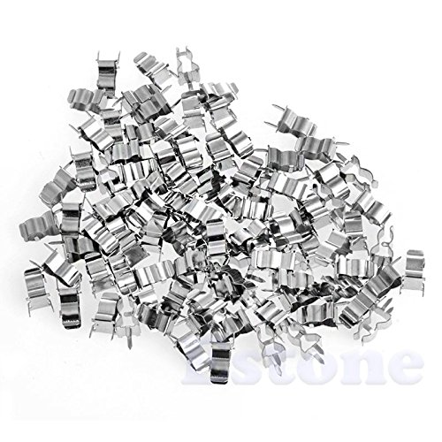 ROYJJ 100 Stück Quick Fast Blow Sicherungen Schweißhalter Standard Glas Keramik Rohrhalter Clips Ersatzteile Sicherung von ROYJJ