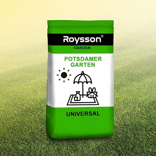 Garten rasensamen grassamen rasensaat Potsdamer 1-30 kg ca. 50-1500 m² UNIVERSAL (5 kg ca. 250 m²) von ROYSSON