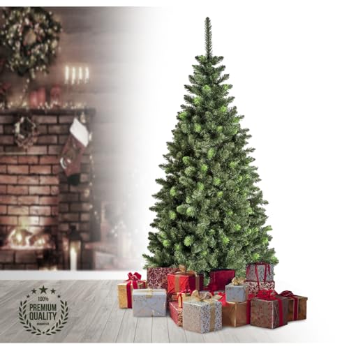 Künstlicher Weihnachtsbaum Kiefernbaum Höhe: 120 150 180 220 250 270 290 cm + Ständer I Premium QUALITÄT (180 cm) von ROYSSON