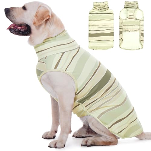 ROZKITCH Fleece-Hundepullover, Rollkragenpullover, Winterpullover für Hunde, Indoor- und Outdoor-Aktivitäten für Frühling und Herbst, getragen unter einem Jackengeschirr, flach, Kaffee, Größe 5XL ROZKITCH Fleece-Hundepullover, Rollkragenpullover, Winterpullover für Hunde, Indoor- und Outdoor-Aktivitäten für Frühling und Herbst, getragen unter einem Jackengeschirr, flach, Kaffee, Größe 5XL von ROZKITCH