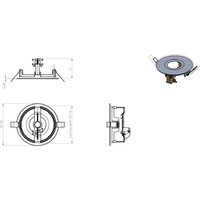 RP-Technik Einbaurahmen weiß ILDE von RP-TECHNIK GMBH