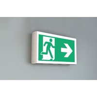 RP-Technik LED-Rettungszeichenleuchte SC, 3h, Piktoset KDU013SC von RP-TECHNIK GMBH