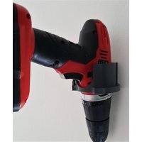 Halterung Für Akkuschrauber Von Einhell Makita Parkside Bosch Dewalt, Wandhalterung Mit Bit-Fächer von RP3DDruck