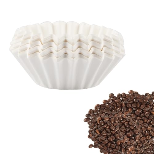 100 Stück Korbfilter Kaffeefilter Papier, 80/200mm Kaffeefilterpapier Korbfiltertüten Papierfilterkorb Filter für Beem Phillips Cuisinart Gastroback 100 Stück Korbfilter Kaffeefilter Papier, 80/200mm Kaffeefilterpapier Korbfiltertüten Papierfilterkorb Filter für Beem Phillips Cuisinart Gastroback von RPHONGHONG