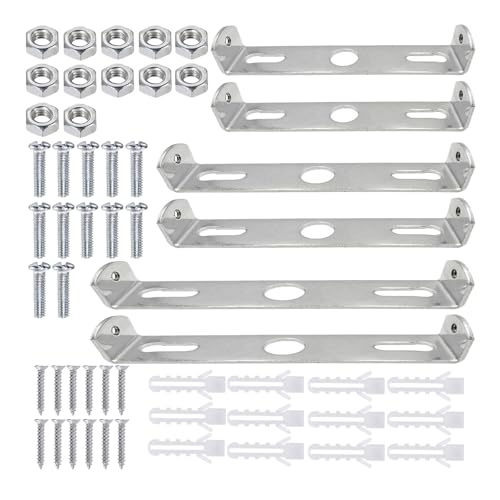 RPHONGHONG 6 Stück Lampenhalterung Decke, Deckenhalterung Lampe mit Schrauben Zubehör Deckenleuchte Halterung Pendelleuchte Halterung für Kronleuchter Beleuchtung Aussetzung von RPHONGHONG