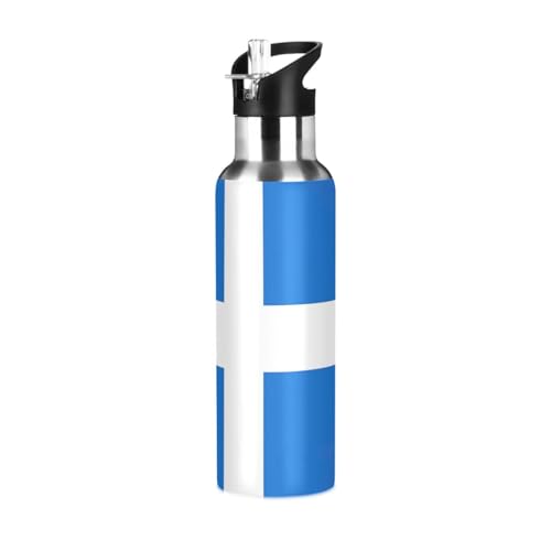Edelstahl-Wasserflasche, 590 ml, auslaufsichere Wasserflaschen für Fitnessstudio, Outdoor, Reisen, Schule, Shetlandinsel-Flagge Edelstahl-Wasserflasche, 590 ml, auslaufsichere Wasserflaschen für Fitnessstudio, Outdoor, Reisen, Schule, Shetlandinsel-Flagge von RPLIFE