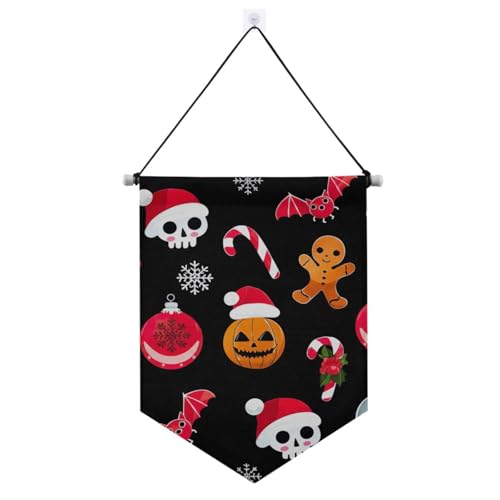 Halloween-Türbanner zum Aufhängen, Polyester, Veranda-Schild für Wohnung, Wanddekoration Halloween-Türbanner zum Aufhängen, Polyester, Veranda-Schild für Wohnung, Wanddekoration von RPLIFE