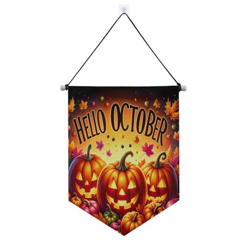 Halloween Türschild Stoff Wandbehang Dekoration für Innen Halloween Türschild Stoff Wandbehang Dekoration für Innen von RPLIFE