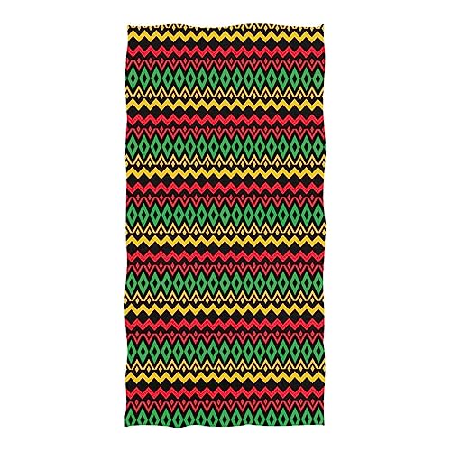 Klassisches Strandtuch, Reggae-Farbe, Jamaika, Strandtuch, Reise Klassisches Strandtuch, Reggae-Farbe, Jamaika, Strandtuch, Reise von RPLIFE