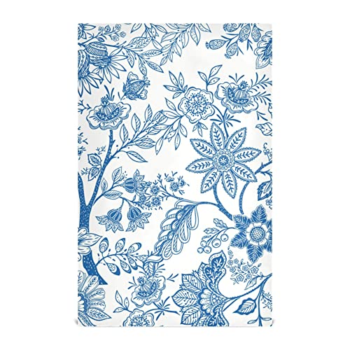 RPLIFE Blumen Gypsy Blaue Küchentücher, 71,1 x 45,7 cm, saugfähige Küchentücher, Küchentuch, dekorativ von RPLIFE