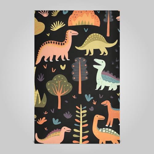 RPLIFE Geschirrtuch-Sets, Dinosaurier und Bäume, 71,1 x 45,7 cm, Geschirrtücher, Sommer-Küchentücher von RPLIFE