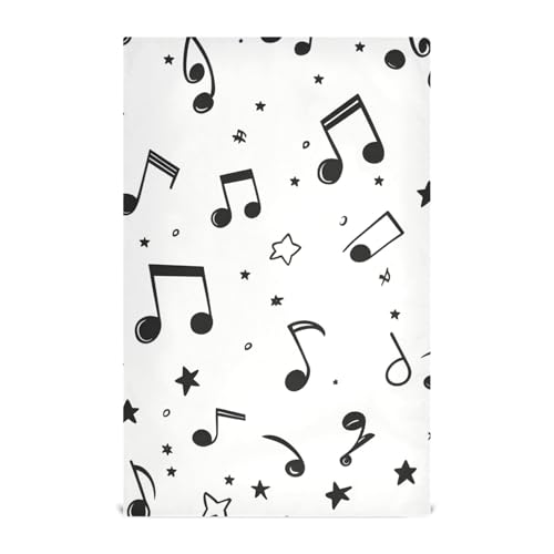 RPLIFE Geschirrtuch mit Musiknoten und Sternen, 71,1 x 45,7 cm, niedliches Geschirrtuch RPLIFE Geschirrtuch mit Musiknoten und Sternen, 71,1 x 45,7 cm, niedliches Geschirrtuch von RPLIFE