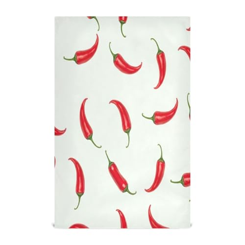 Red Chili Peppers Geschirrtücher und Handtücher, 71,1 x 45,7 cm, saugfähig, bedruckt, 6 Stück Red Chili Peppers Geschirrtücher und Handtücher, 71,1 x 45,7 cm, saugfähig, bedruckt, 6 Stück von RPLIFE