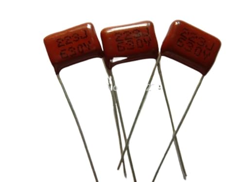 100pcs CBB 223 630V 223J CL21 0.022uF 22nF P10 Metallized Polypropylene Film Capacitor Capacitance Meters von RPOVAXVK