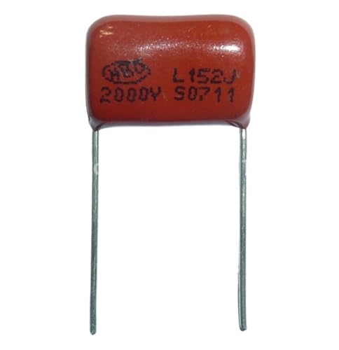 100pcs CBB capacitor 152 2000V 152J 2KV 1500pF 1.5nF P15 CBB81 Metallized Polypropylene Film Capacitor Capacitance Meters 100pcs CBB capacitor 152 2000V 152J 2KV 1500pF 1.5nF P15 CBB81 Metallized Polypropylene Film Capacitor Capacitance Meters von RPOVAXVK