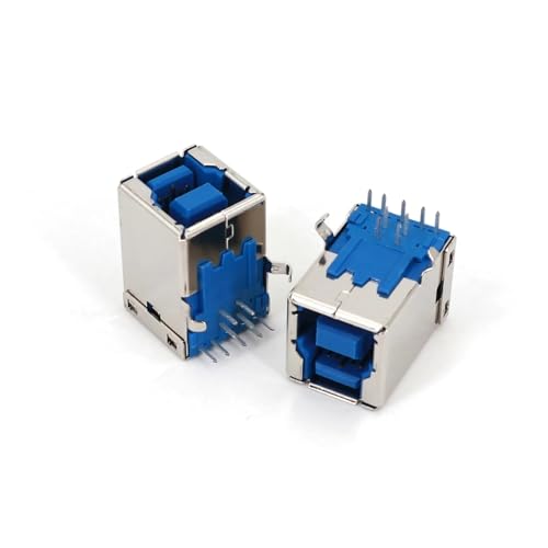 10Pcs Hi-Speed USB 3.0 Type B 9-Pin DIP Right Angle Female Socket PCB Solder Connector Controls switch von RPOVAXVK