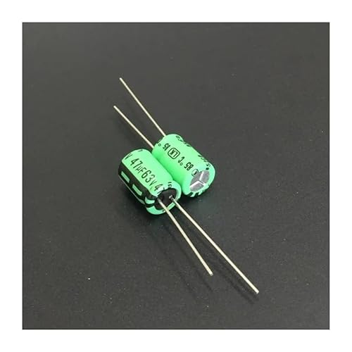 10pcs 47uF 63V LK Series 8x11.5mm Low Leakage Current 63V47uF Aluminum Electrolytic Capacitor Capacitance Meters von RPOVAXVK