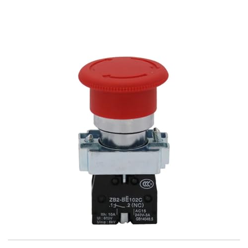 1PCS XB2BS542C Turn to Release 1N/C Red Emergency Stop Mushroom Push button Controls switch 1PCS XB2BS542C Turn to Release 1N/C Red Emergency Stop Mushroom Push button Controls switch von RPOVAXVK