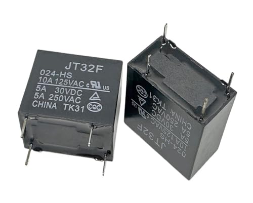 1pc JT32F 024-HS 24V-5A Relay 4pins 1pc JT32F 024-HS 24V-5A Relay 4pins von RPOVAXVK