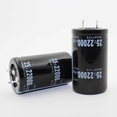 2PCS 25V22000uf Electrolytic Capacitor Radial 22000uf 25V 30x50mm Capacitance Meters von RPOVAXVK