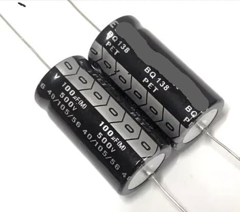 2pcs axial polarized electrolytic capacitor 450V22UF 16X28 Capacitance Meters von RPOVAXVK