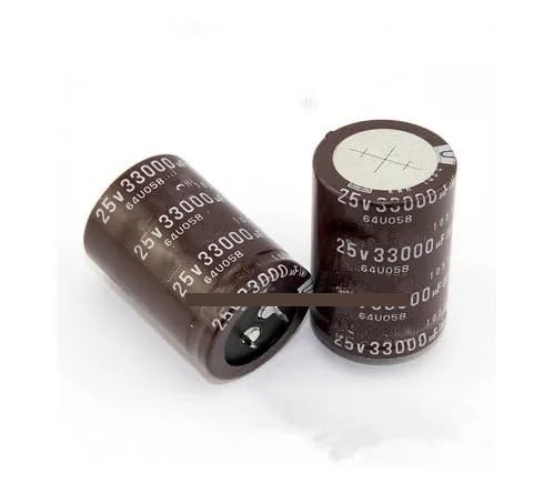 5PCS 25v33000uf Electrolytic Capacitor Radial 33000UF 25V 35x60mm Capacitance Meters 5PCS 25v33000uf Electrolytic Capacitor Radial 33000UF 25V 35x60mm Capacitance Meters von RPOVAXVK