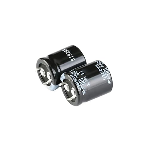 5PCS100uf 400v 22x25mm 400V100uF Snap-in Capacitor Capacitance Meters von RPOVAXVK